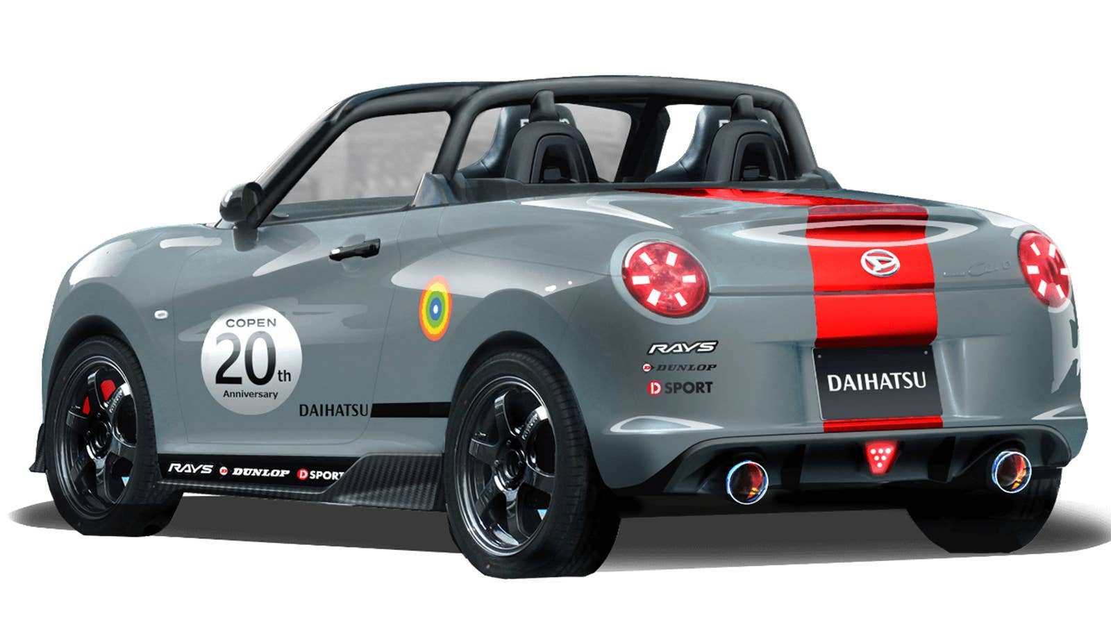 ・１９２６年・DANSK Carclub・２３cm・Copen・ Daihatsu bringing retro Copen roadster, van-boat to Tokyo Auto